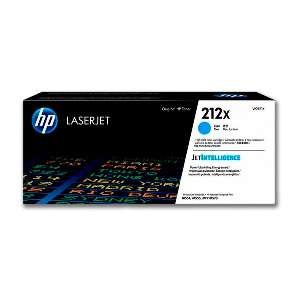 Toner Hp 212X Cyan W2121X 1K Pág. M578 Original