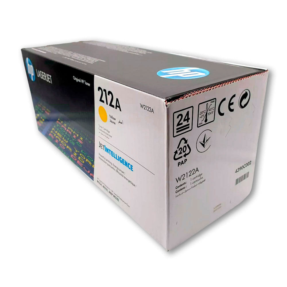 Toner Hp 212A Yellow W2122A 4500 Pág. M555 Original