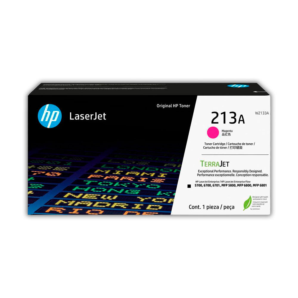 Toner Hp 213A Magenta W2133A 3K Pág. 5700, 5800 Original