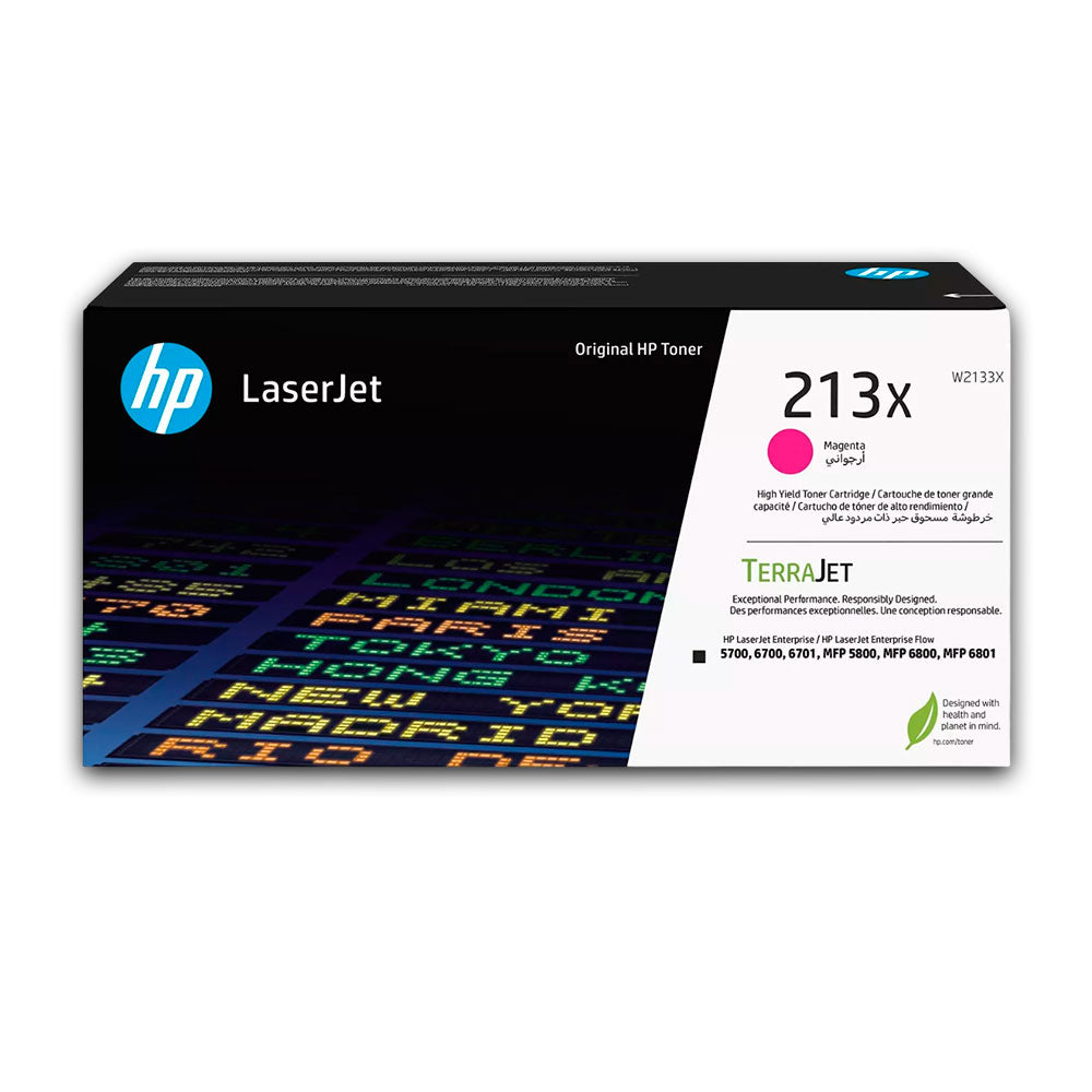 Toner Hp 213X Magenta W2133X 6K Pág. 5700, 5800 Original