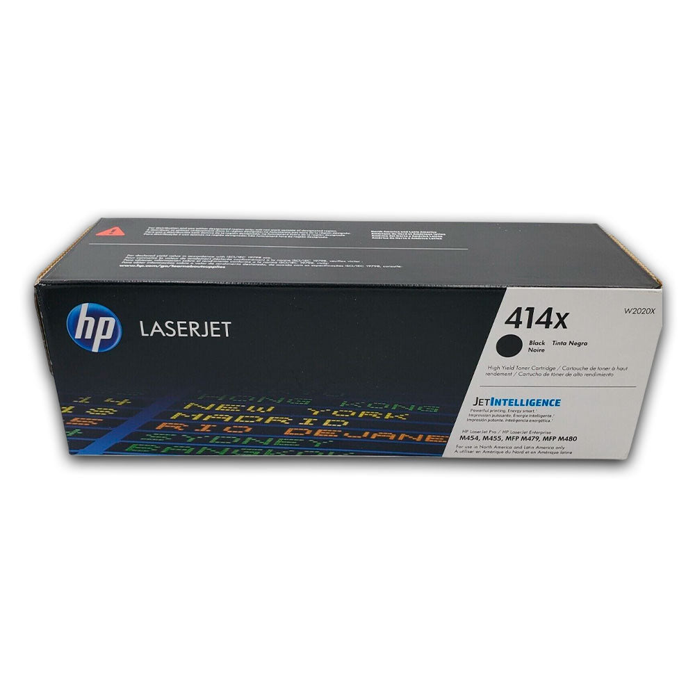 Toner Hp 414X Black W2020X 7500 Pág. M454dw Original
