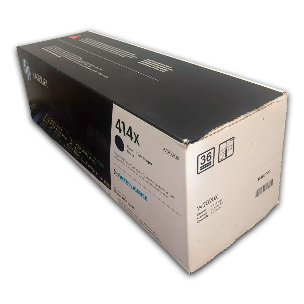 Toner Hp 414X Black W2020X 7500 Pág. M454dw Original