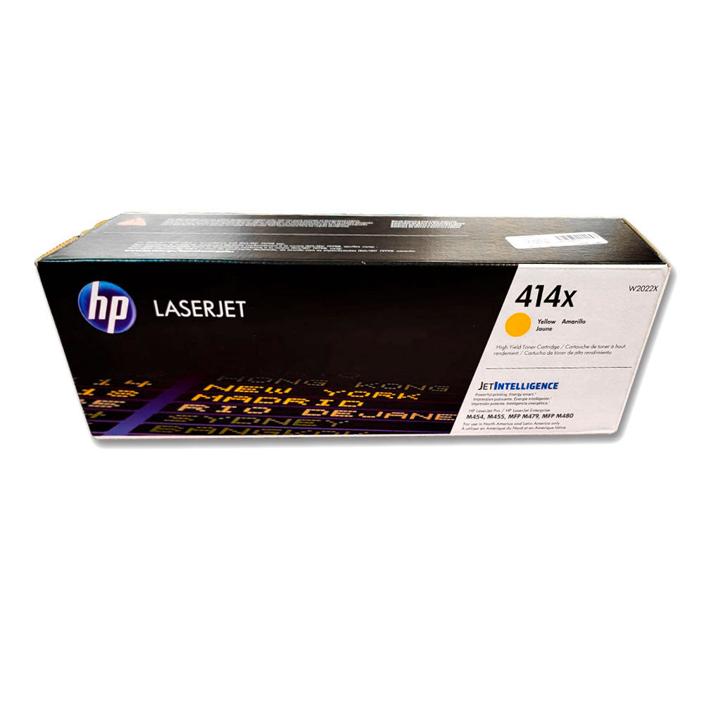 Toner Hp 414X Yellow W2022X 6K Pág. M454dw Original