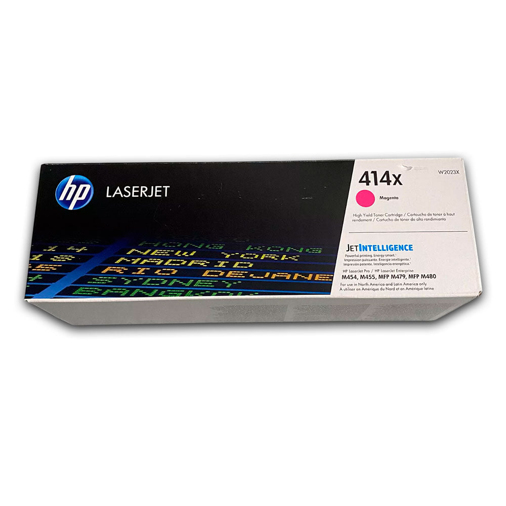 Toner Hp 414X Magenta W2023X 6K Pág. M454dw Original