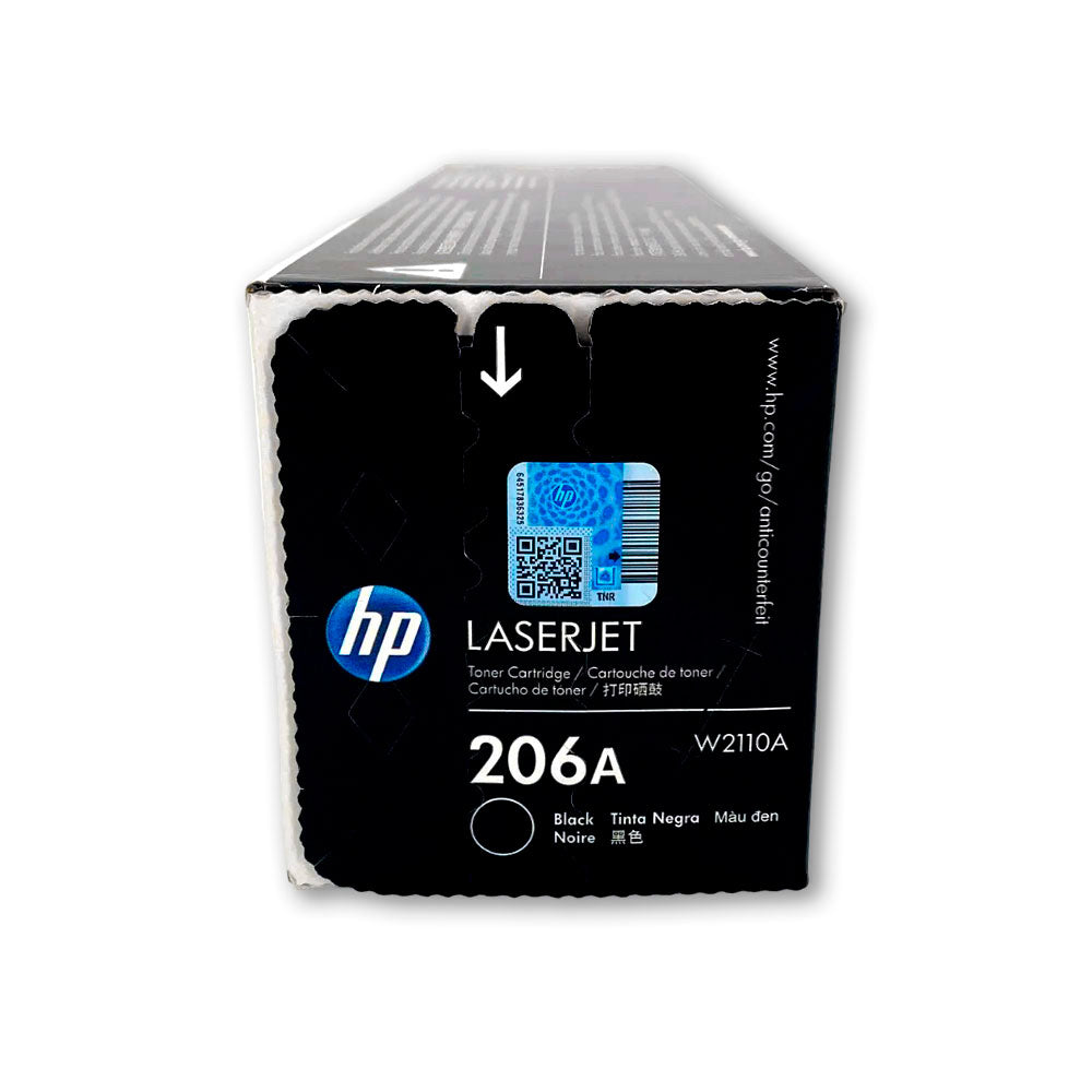 Toner Hp 206A Black W2110A 1350 Pág. M255dw Original