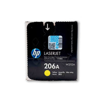 Toner Hp 206A Yellow W2112A 1250 Pág. M255, M282 Original