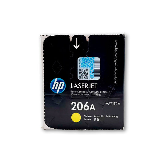 Toner Hp 206A Yellow W2112A 1250 Pág. M255, M282 Original