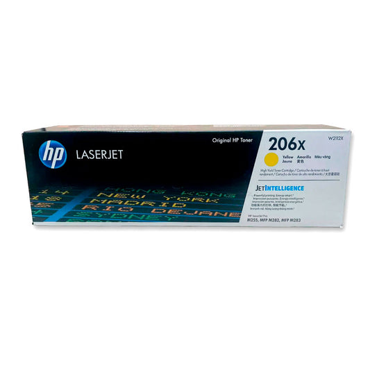 Toner Hp 206X Yellow W2112X 2.450 Pág. M255 Original