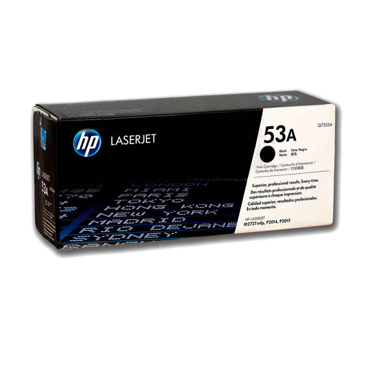 Toner Hp 53A Black Q7553A 3K Pág. M2727 Original