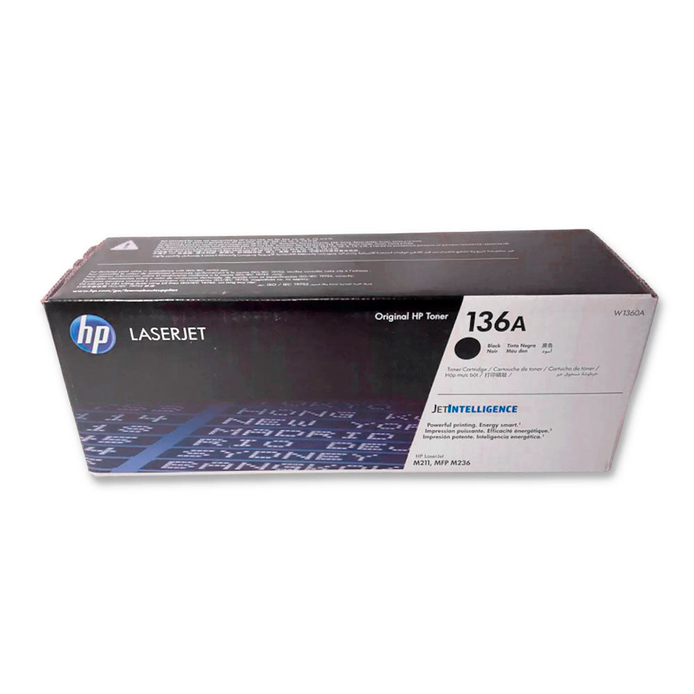 Toner Hp 136A Black W1360A 1,150 Pág. M211 Original
