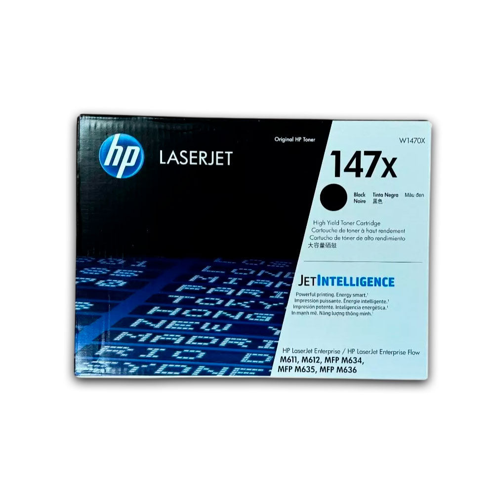 Toner Hp 147X Black W1470X 25,200 Pág. M635 Original