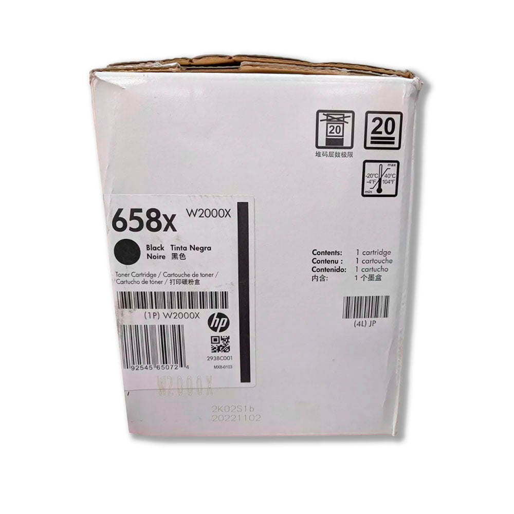 Toner Hp 658X Black W2000X 33K Pág. M751dn Original