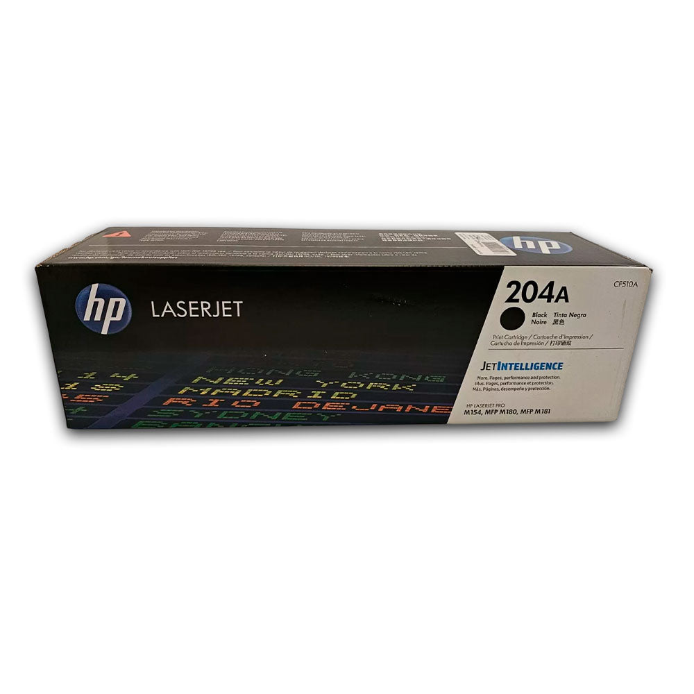 Toner Hp 204A Negro Cf510A 1,100 Pág. M180nw Original