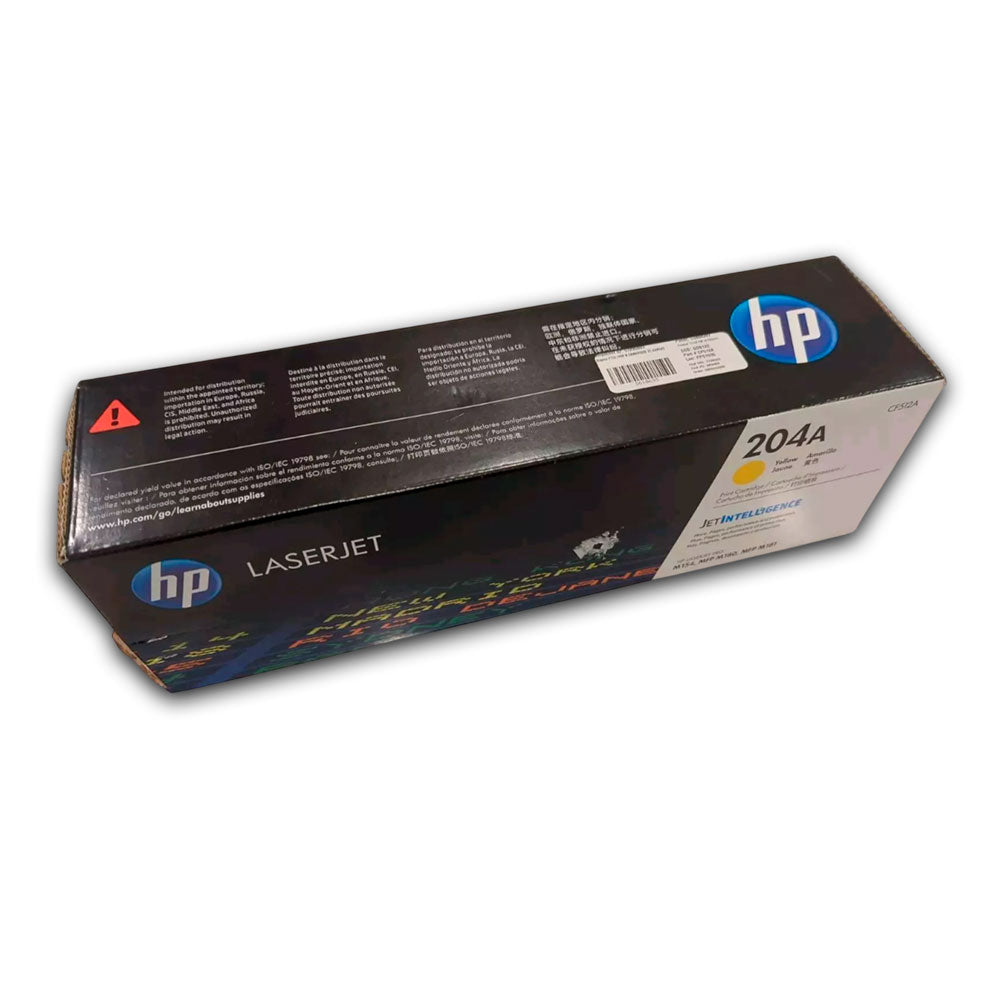Toner Hp 204A Yellow Cf512A 900 Pág. M154 Original