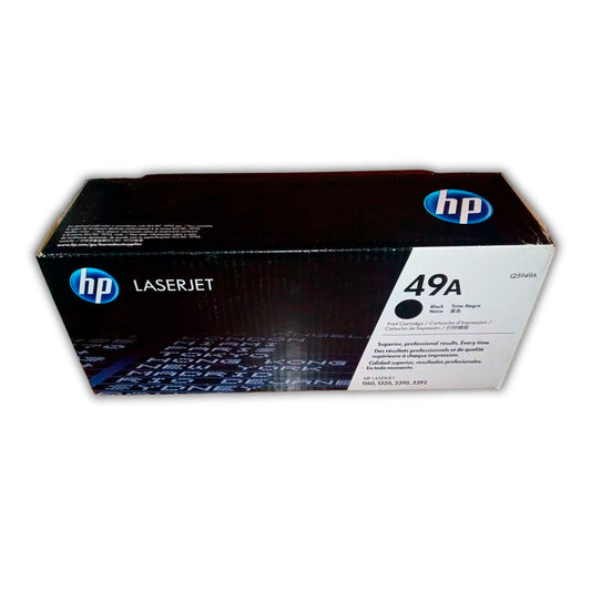 Toner Hp 49A black Q5949A 2,500 Pág. 1160 Original