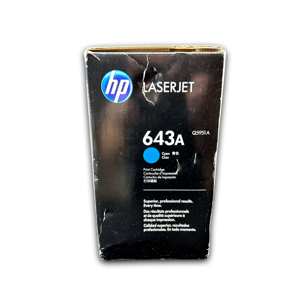 Toner Hp 643A Cyan Q5951A 10K Pág. 4700 Original