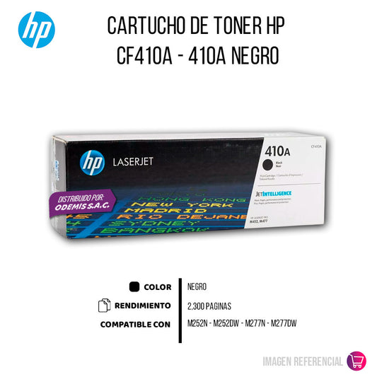 Toner Hp Cf410A (410A) Negro Pro M477 2.3Kpg