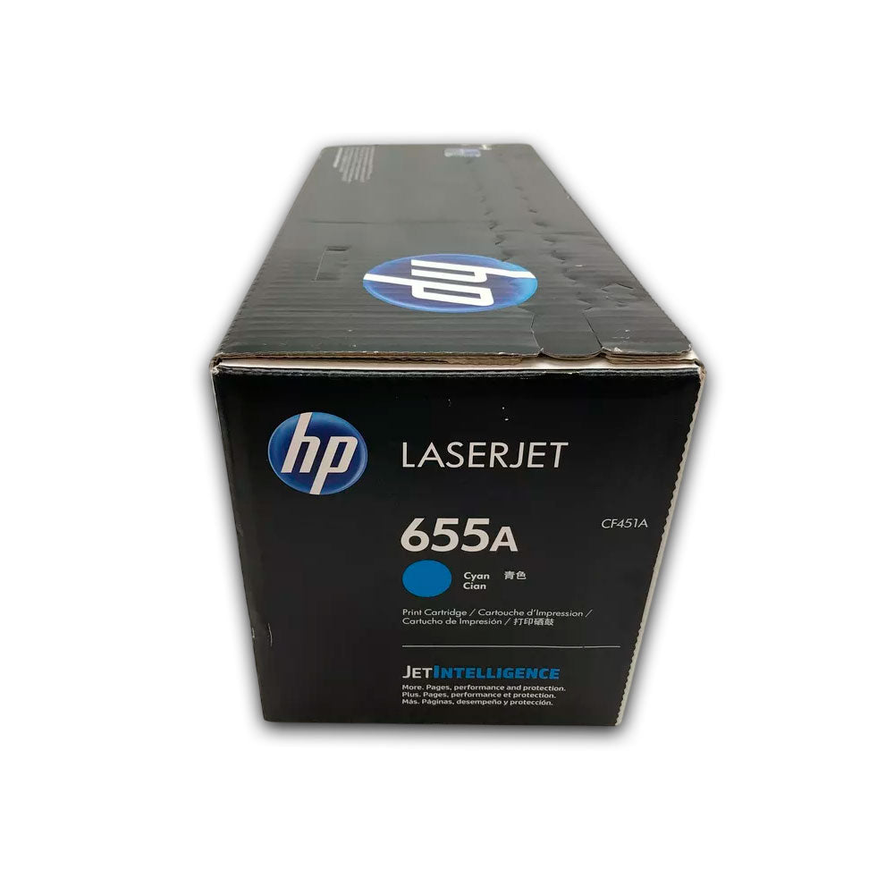 Toner Hp 655A Cyan Cf451A 10.5K Pág. M652dn Original