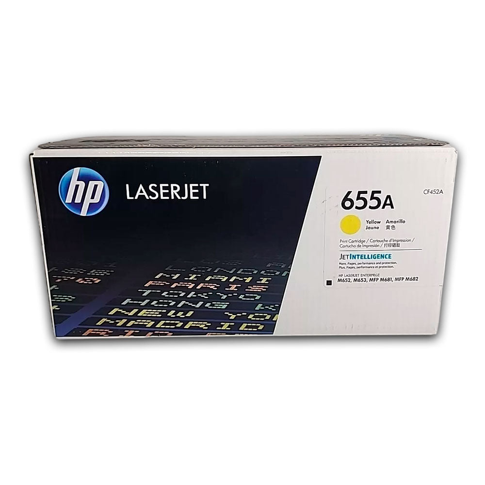 Toner Hp 655A Yellow Cf452A 10.5K Pág. M652dn Original