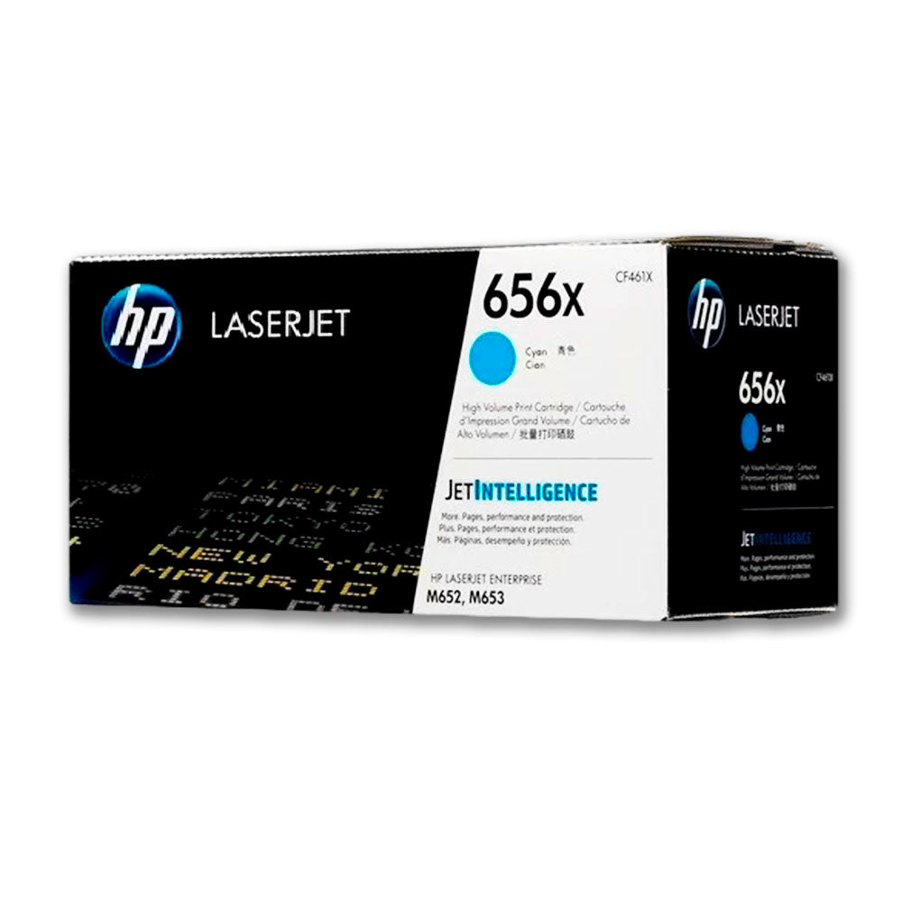 Toner Hp 656X Cyan Cf461X 22K Pág. M652dn Original