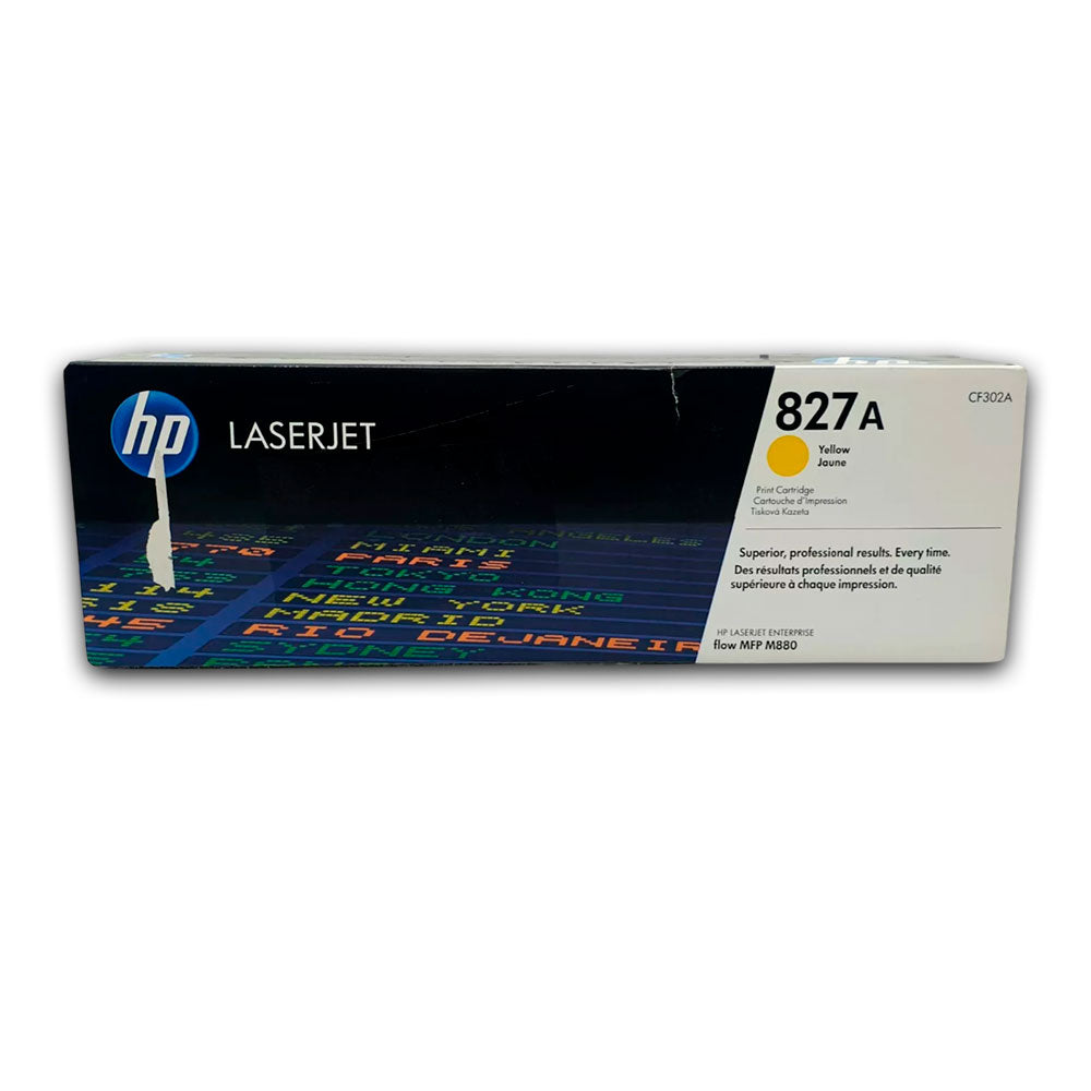 Toner Hp Cf302A (827A) L.J. Mfp M880Z Yellow