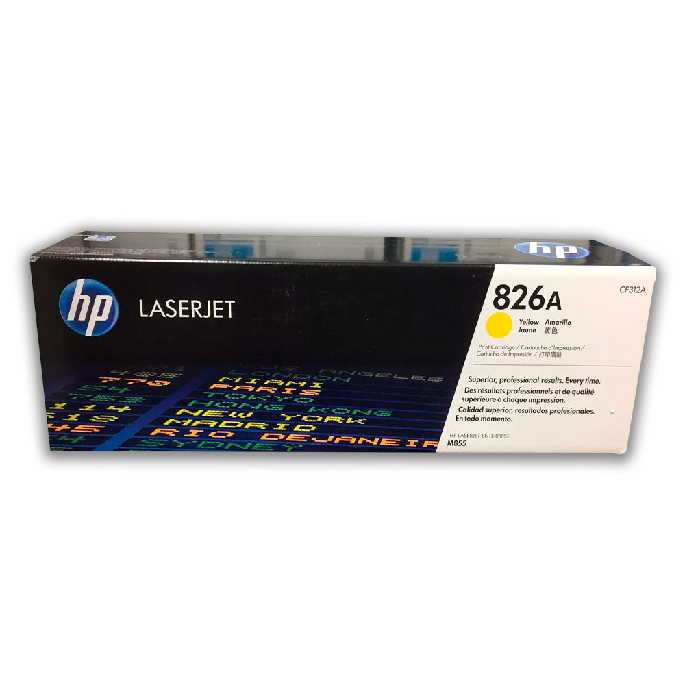 Toner Hp 826A Yellow Cf312A 31,5K Pág. M855dn Original
