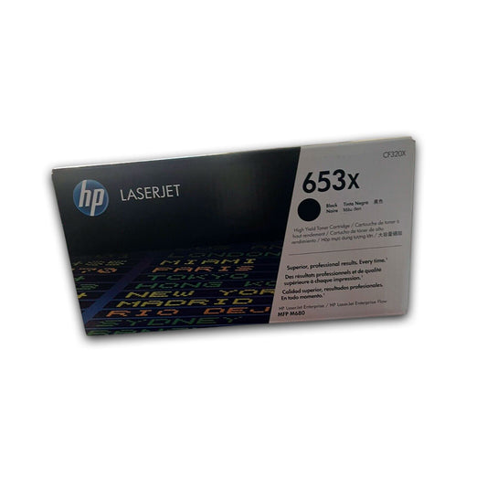 Toner Hp 653X Negro Cf320X 21K Pág. M651 Original