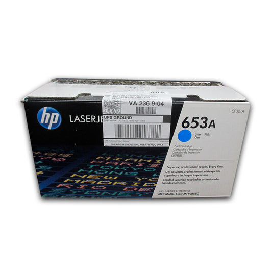 Toner Hp 653A Cyan Cf321A 16,5K Pág. M680dn Original