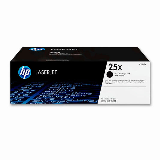 Toner Hp 25X Negro Cf325X 34,5K Pág. M830z Original