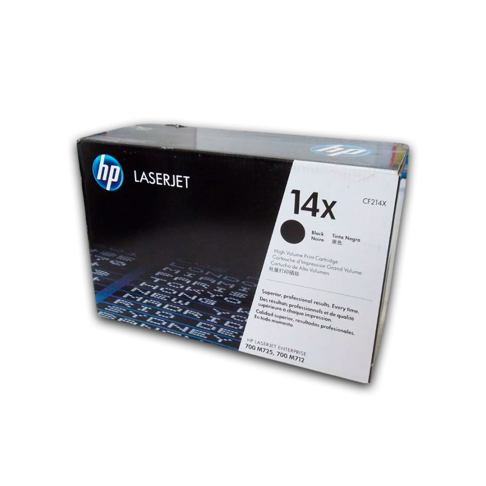 Toner Hp 14X Negro Cf214X 17,5K Pág. M712dn Original