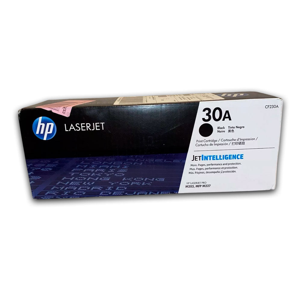 Toner Hp 30A Negro Cf230A 1,600 Pág. M227 Original
