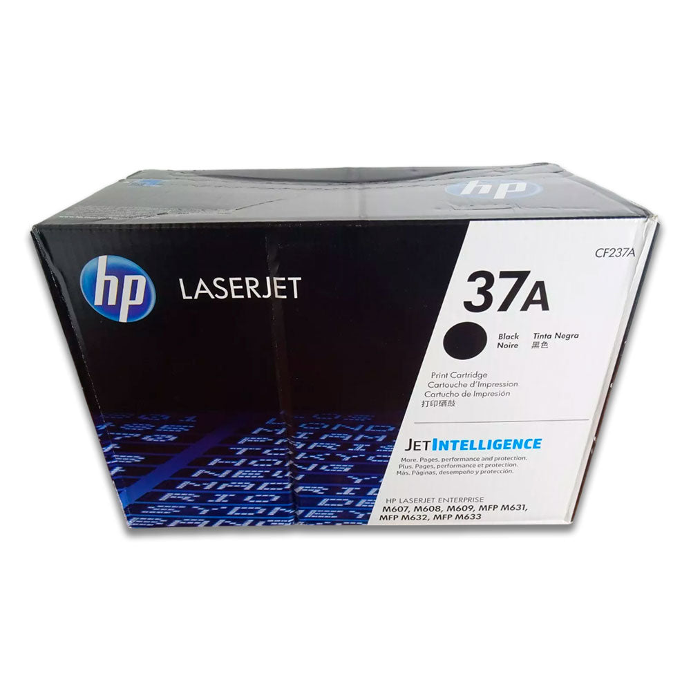 Toner Hp 37A Negro Cf237A 11K Pág. M631dn Original