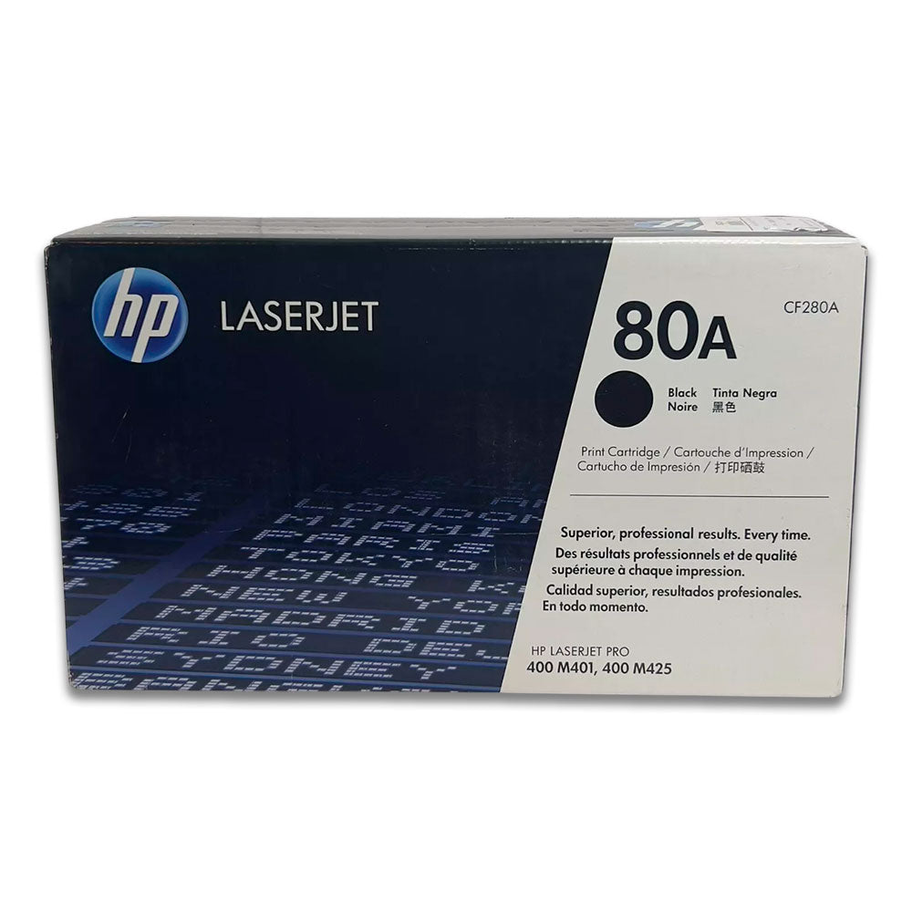 Toner Hp 80A Negro Cf280A 27K Pág. M425dn Original