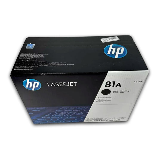 Toner Hp 81A Negro Cf281A 105K Pág. M604dn Original