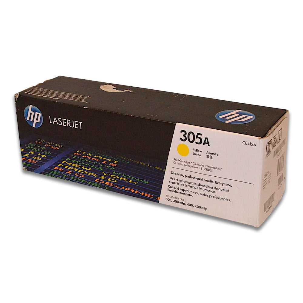 Toner Hp 305A Yellow Ce412A 2,600 Pág. M351A Original