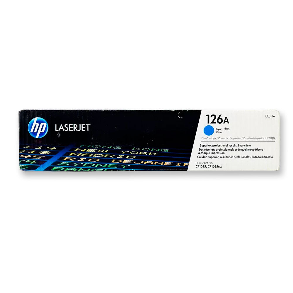 Toner Hp 126A Cyan Ce311A 1K Pág. CP1020 Original
