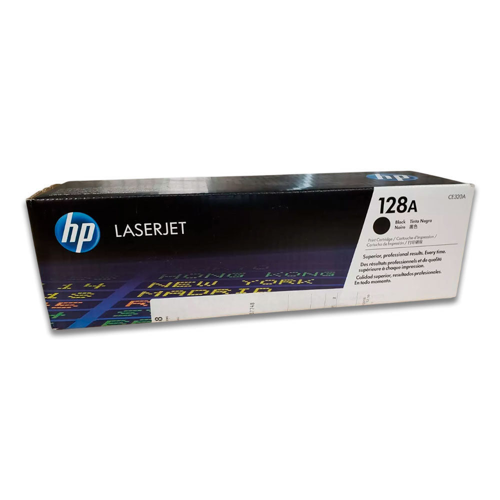 Toner HP 128A Negro CE320A 2,000 Pág. CM1410 Original