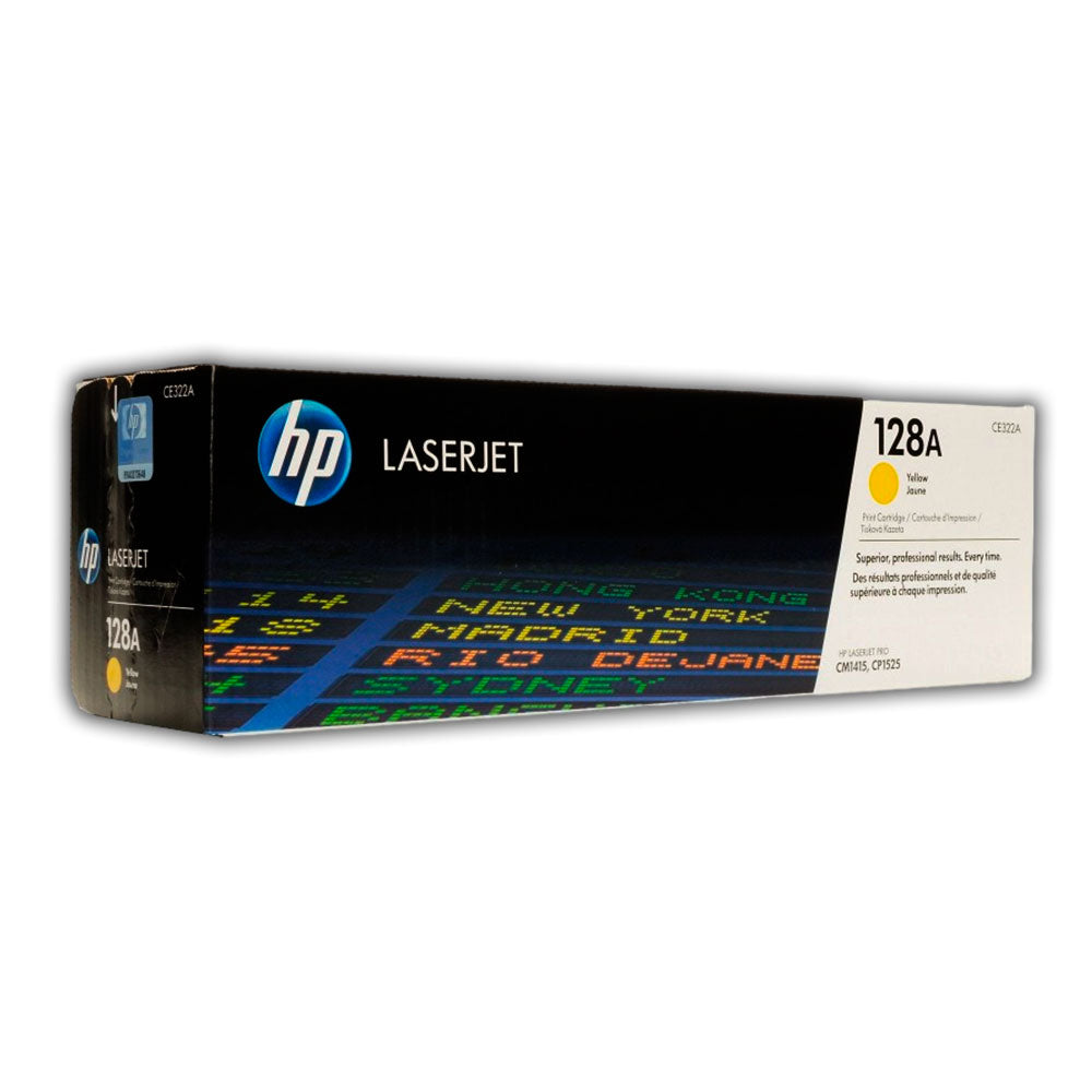 Toner Hp 128A Yellow Ce322A 1,3K Pág. CM1410 Original