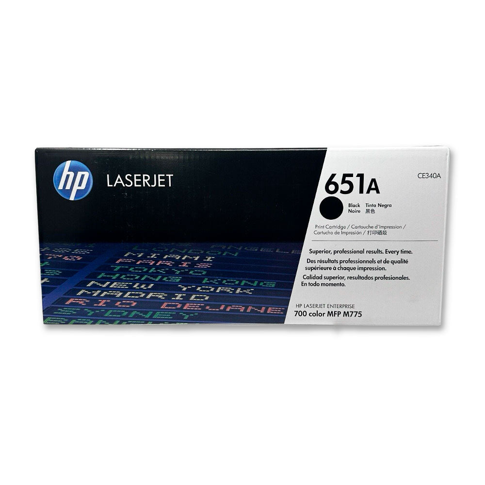 Toner Hp 651A Negro Ce340A 13,5K Pág. M775dn Original