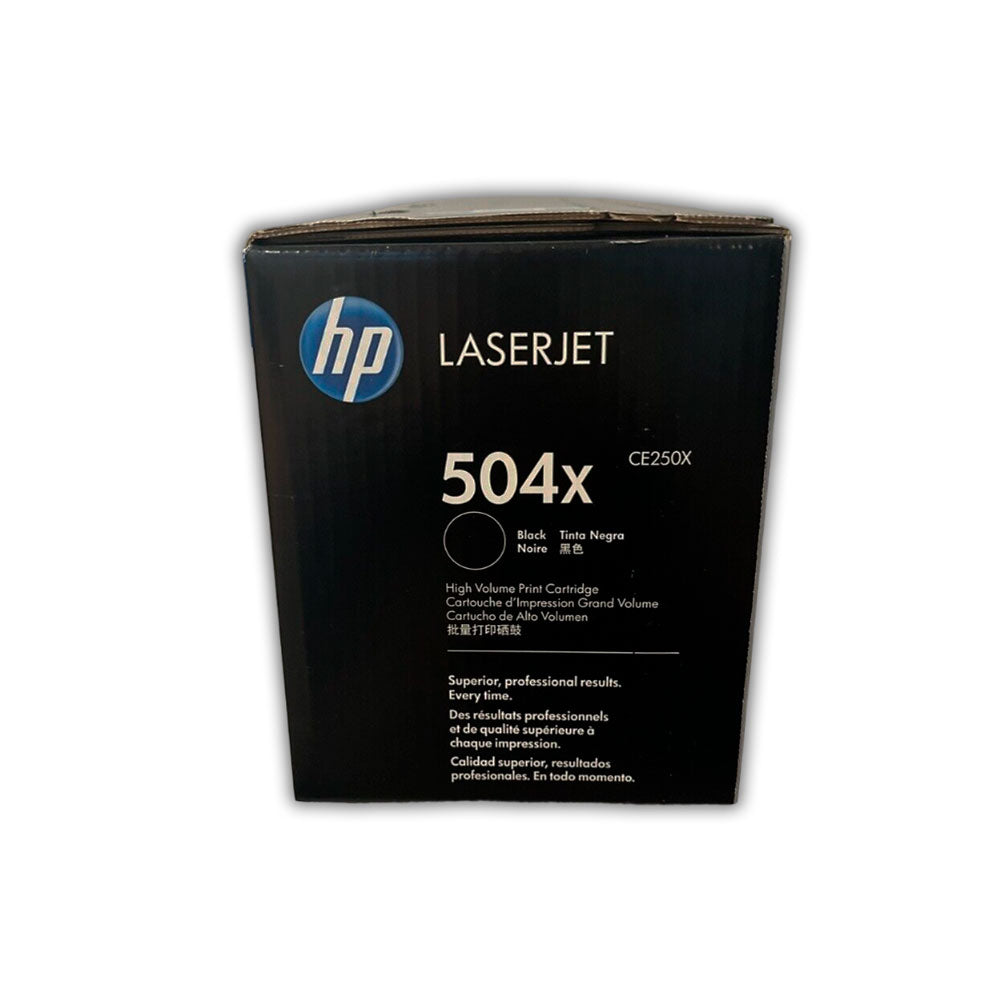 Toner Hp 504X Negro Ce250X 10,5K Pág. CM3530 Original