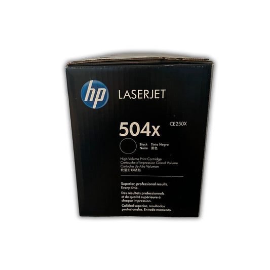 Toner Hp 504X Negro Ce250X 10,5K Pág. CM3530 Original