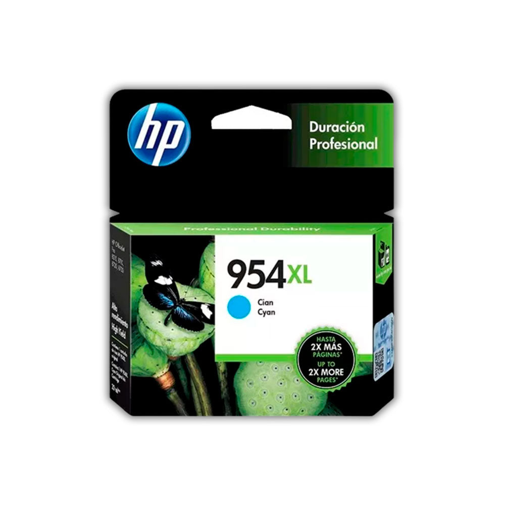 Tinta Hp 954Xl Cyan L0S62Al 1,6K Pág. 8210, 8216 Original