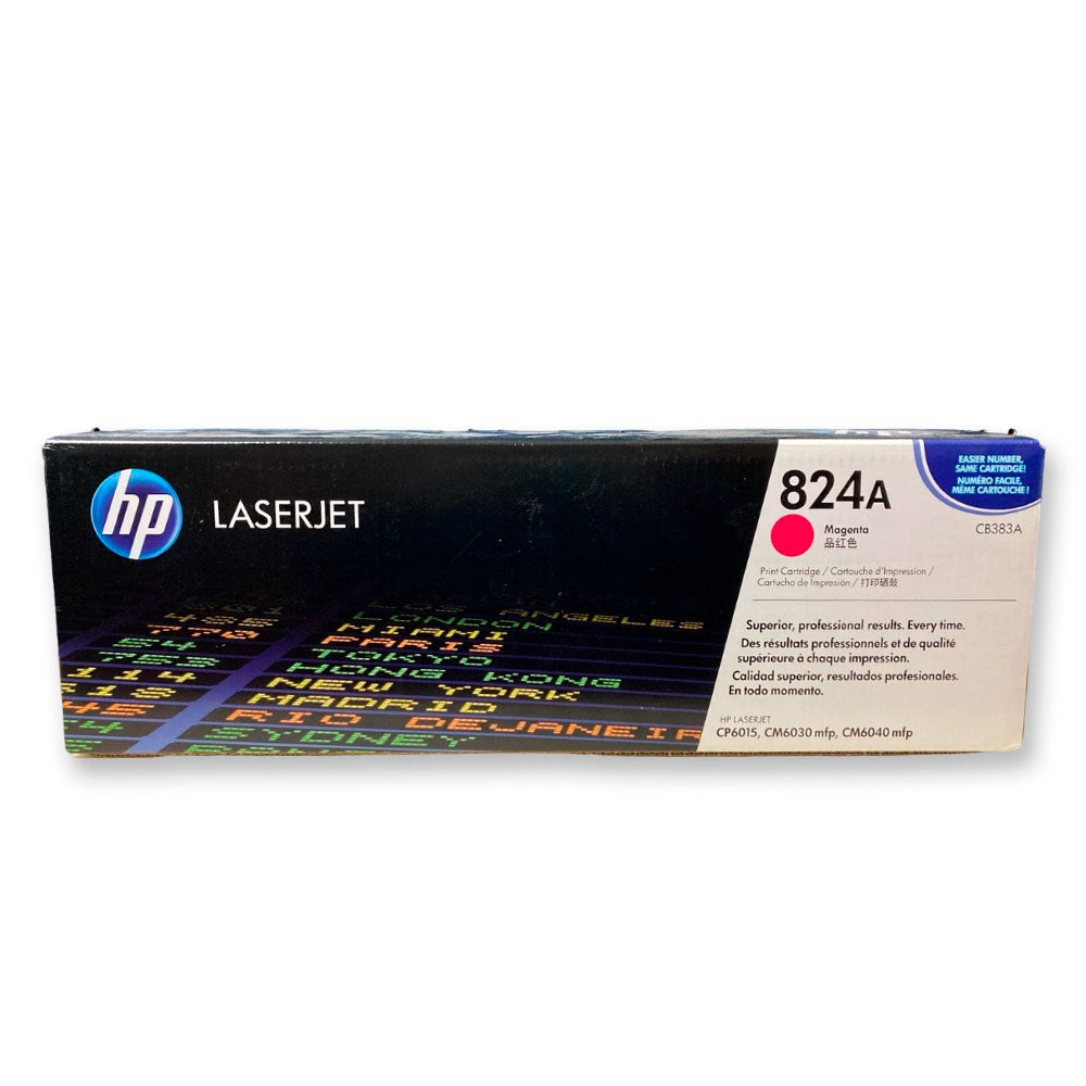 Toner Hp 824A Magenta Cb383A 21K Pág. CP6015d Original