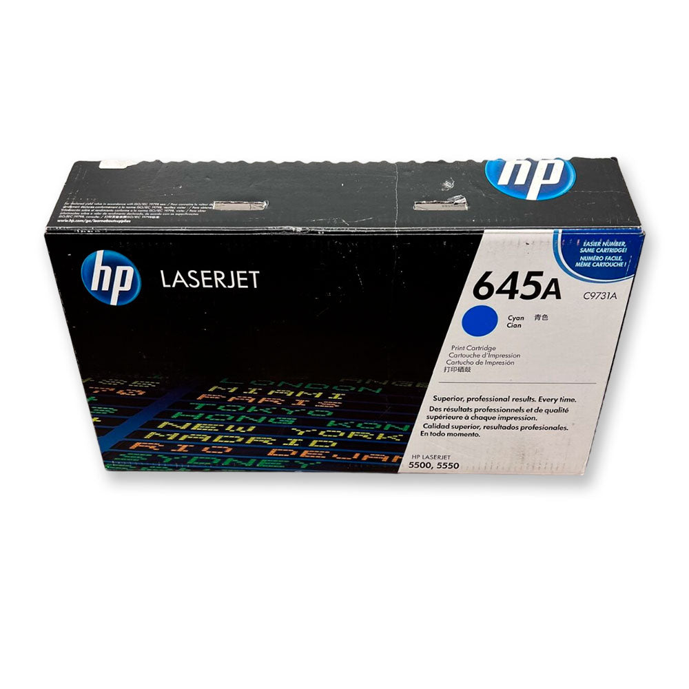 Toner Hp 645A Cyan C9731A 12K Pág. 5500 Original