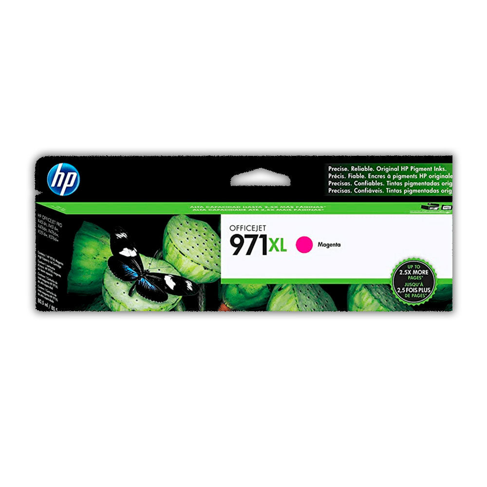 Tinta Hp 971Xl Magenta Cn627Am 6600 Pág. X451 Original