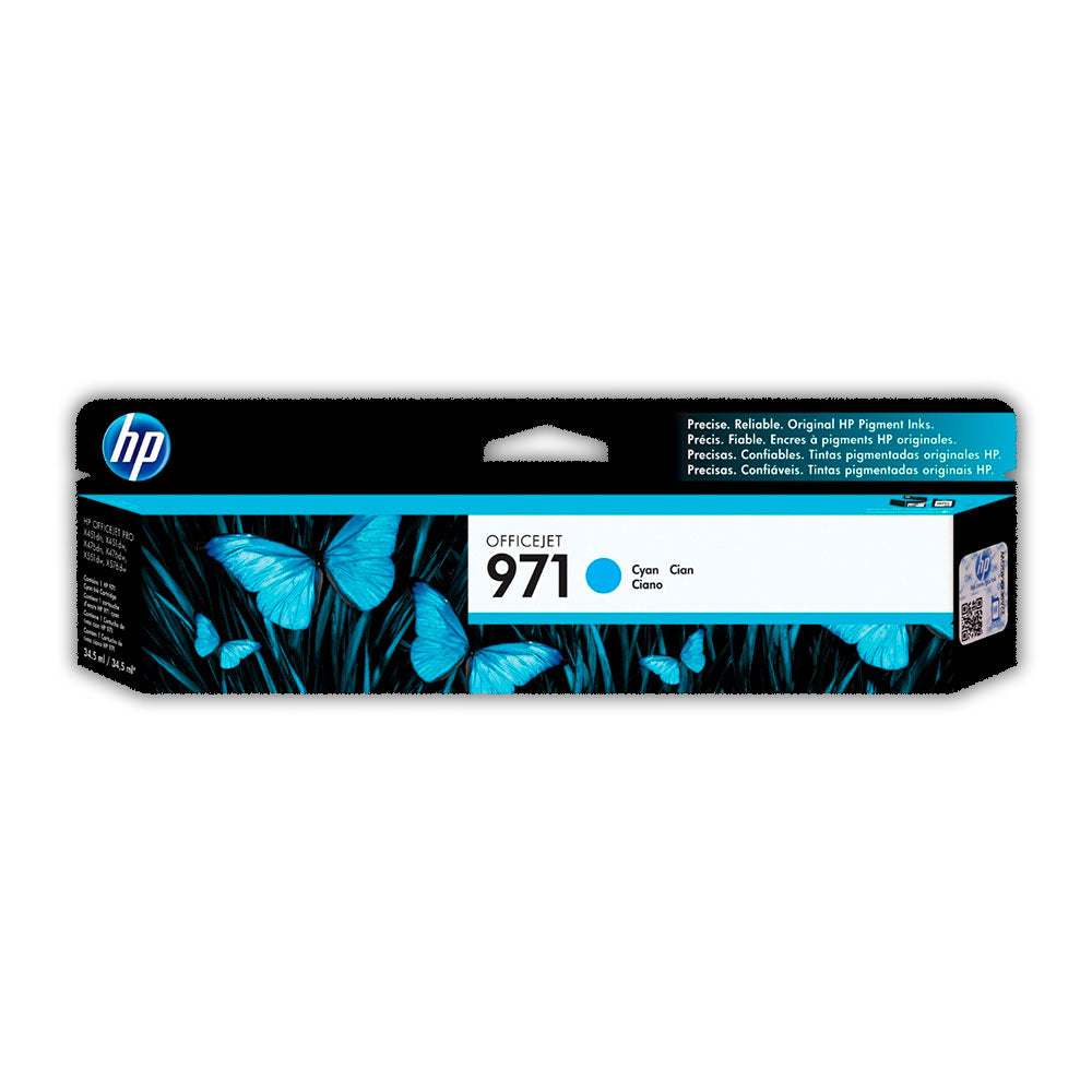 Tinta Hp 971 Cyan Cn622Am 2500 Pág. X451DW Original
