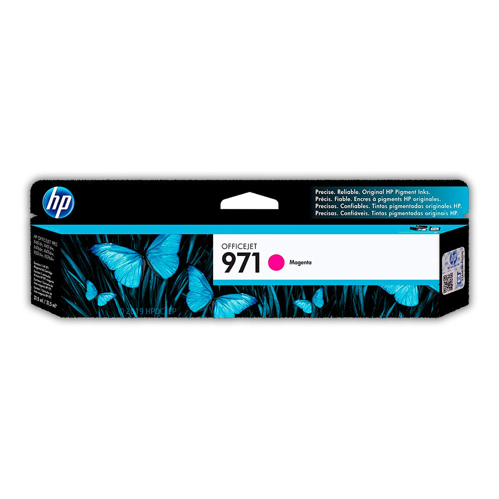 Tinta Hp 971 Magenta Cn623Am 25K Pág. X451 Original