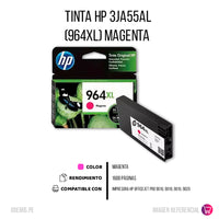 Tinta Hp 3Ja55Al (964Xl) Magenta (Ojp 9010) 1,600 Pgs