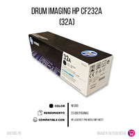 Drum Hp 32A Negro Cf232A 23K Pág. M203dw Original