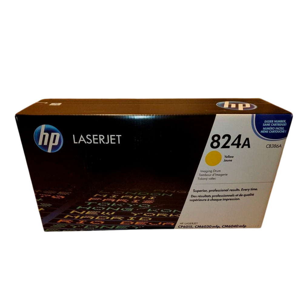 Tambor Hp 824A Yellow Cb386A 35,000 Pág. CP6015 Original